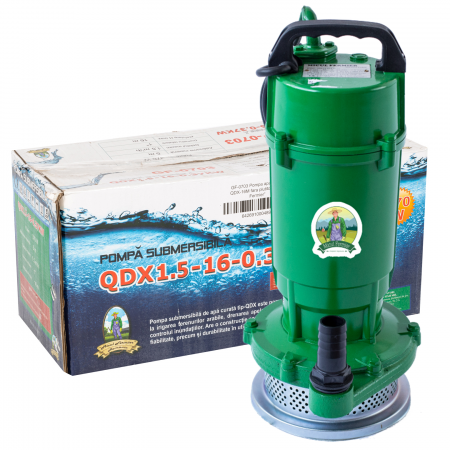 Pompe submersibile - Pompa de apa submersibila QDX-32M 0,75kW fara plutitor, 32 m, GF-0704