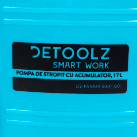 Pompa de stropit cu acumulator, Detoolz 17L [13]