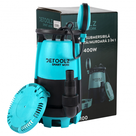 Pompa submersibila apa curata/murdara 3 in 1, 400 W, 10 mc/h, DZ-P100 [0]