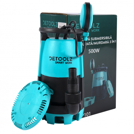 Pompa submersibila apa curata/murdara 3 in 1, 500 W, 12.5 mc/h, DZ-P101 [0]