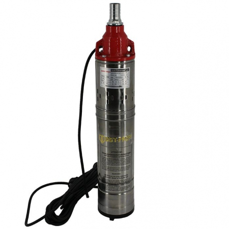 Pompa submersibila, Bobinaj 100% cupru, DDT-PROFI, QGD120-1.2 , 1.2 kW, Inox+Fonta, 3 m³/h, 120 m [1]