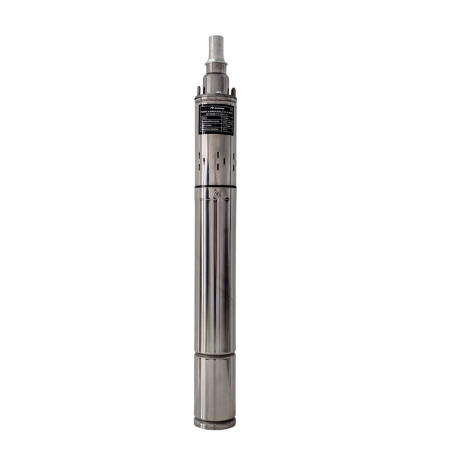 Pompe submersibile - Pompa submersibila cu surub MESTERINO TOOLS MT-3QGD1.2-100-0.75, corp INOX, 750 W, debit maxim 1.2 m3/h, adancime maxima 50 m, cablu 10 m