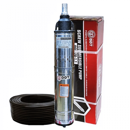 Pompe submersibile - Pompa submersibila DDT 1100W, QGD120 Inox, 120 m, 3 m³/h, 20 m cablu