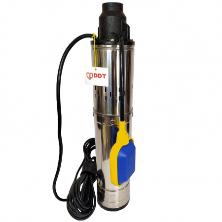 Pompe submersibile - Pompa Submersibila DDT 3.1 Inox cu plutitor, 1100W, 120M adancime de absorbtie, 3 mc/h