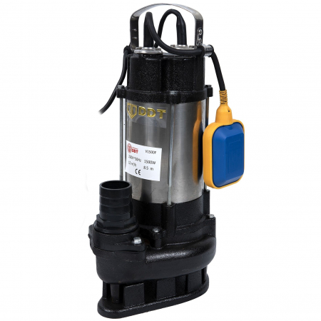 Pompe de apa murdara - Pompa submersibila de apa murdara DDT V1500F, 1500 W, 12 mc/h