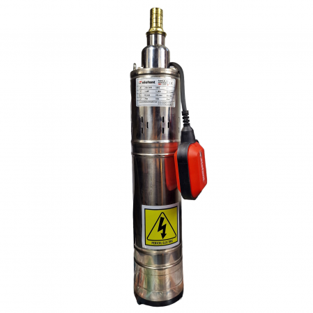 Pompe, motopompe, sisteme de irigat si stropit - Pompa submersibila Elefant 4QGD1.2-50-0.37F, 370 W, 1.5 mc/h