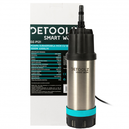 Pompa submersibila inox cu senzor, 1000 W, 6.3 mc/h, DZ-P121 [0]