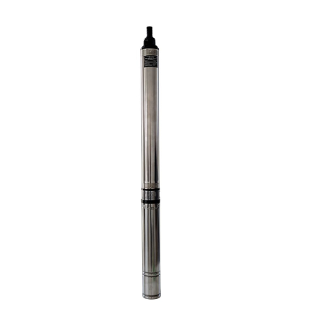 Pompe submersibile - Pompa submersibila pentru apa curata cu 2 turbine si corp INOX MESTERINO TOOLS MT-3.5SDM222-1.1, 1100 W, 3 m3/h, adancime maxima 80 m, cablu 15 m