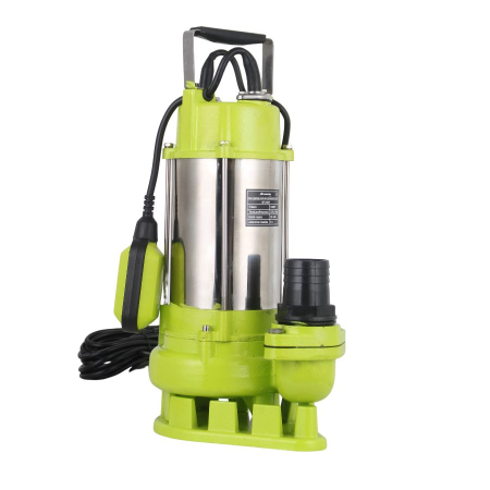 Pompe submersibile - Pompa submersibila pentru apa curata/murdara cu plutitor MESTERINO TOOLS MT-V450-F, 450W, corp INOX, 12 m3/h, adancime maxima 5 m, cablu 10 m