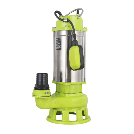 Pompe submersibile - Pompa submersibila pentru apa curata/murdara cu tocator MESTERINO TOOLS MT-V1500B-F, corp INOX, 1500 W, 20 m3/h, adancime maxima 5 m, cablu 10 m