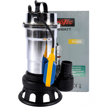 Pompe apa menajera cu si fara tocator - Pompa pentru apa murdara Eurotec inox, 2750 W , 25 mc/h, 16 m refulare