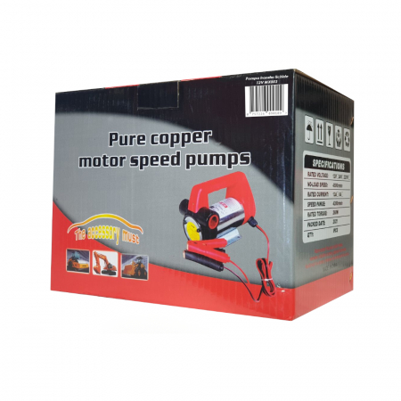 Lichidare Pompa transfer lichide (motorina/ulei) 12V 260W autoamorsare MX003 [4]