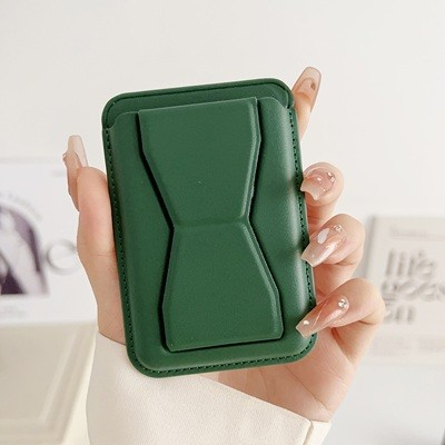 Portofel Flippy MagSafe pentru carduri cu suport integrat, Verde [1]