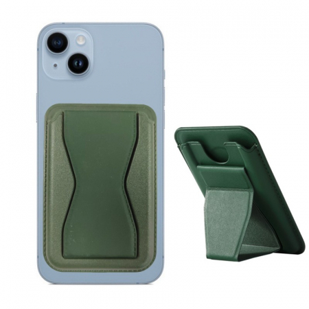 Alte Accesorii Telefoane - Portofel Flippy MagSafe pentru carduri cu suport integrat, Verde