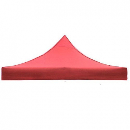 Prelata,copertina pentru acoperis cort tip pavilion Flippy, 2 x 3 m , impermeabila, invelis din material textil oxfort 700D, cauciucat Rosu [1]