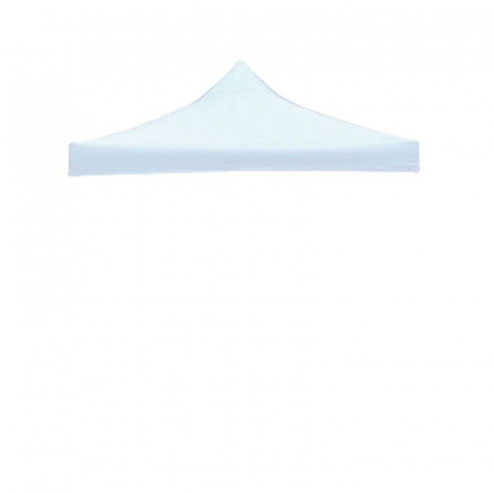 Gradina - Prelata,copertina pentru acoperis cort tip pavilion Flippy, 3 x 3 m , impermeabila, invelis din material textil oxfort 700D, cauciucat Alb