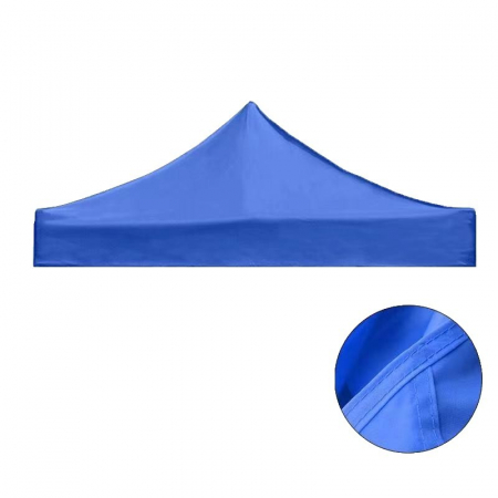 Prelata,copertina pentru acoperis cort tip pavilion Flippy, 3 x 6 m , impermeabila, invelis din material textil oxfort 700D, cauciucat Albastru [4]