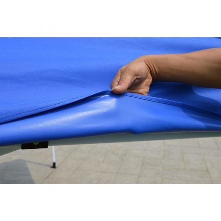Prelata,copertina pentru acoperis cort tip pavilion Flippy, 3 x 6 m , impermeabila, invelis din material textil oxfort 700D, cauciucat Albastru [2]