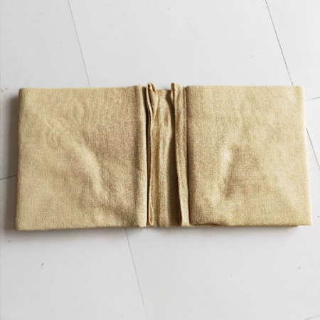 Prelata de soare/ Copertina de tip parasolar pentru terasa si gradina, Flippy, triunghiulara, 3x3x3 m, galbena [4]