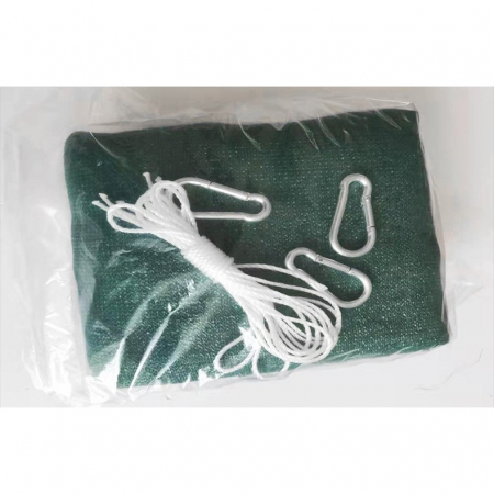 Prelata de soare/ Copertina de tip parasolar, triunghiulara, 3x3x3 m, verde [2]