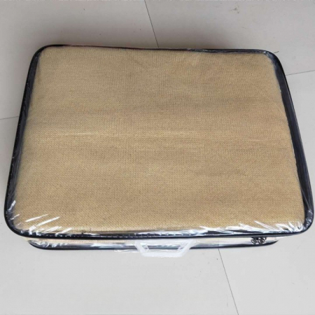 Prelata de soare/ Copertina de tip parasolar, triunghiulara, 4x4x4 m, galbena [3]