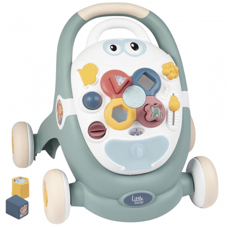 Jucarii, Copii & Bebe - Premergator Smoby Trotty Walker 3 in 1 verde