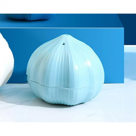 Presa Manuala pentru Usturoi, Flippy, Model Usturoi, 7 x 7.5 cm, din Plastic, Albastru Deschis [4]