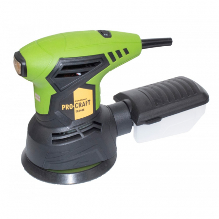 Aparat de slefuit excentric Procraft EX240E, 240 W, 12000 Rpm, Ø125 mm [0]