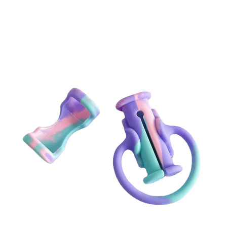 Protectie cablu USB, din silicon, model 2, multicolor [3]