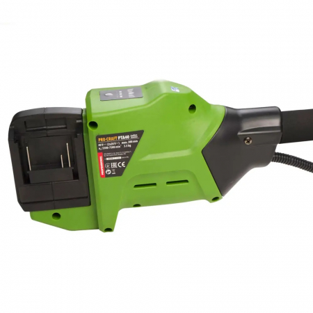 PTA40 Trimmer pentru tuns gazon/iarba pe acumulator fara acumulator si incarcator PROCRAFT [2]
