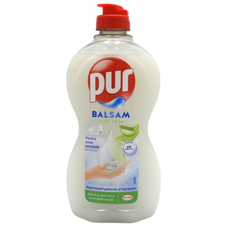 Sub 99 Lei - Pur Detergent Vase Lichid 450 ml Aloe Vera