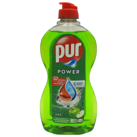 Sub 99 Lei - Pur Detergent Vase Lichid 450 ml Apple