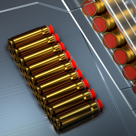 Pusca de Jucarie Cameleon Ultrarealista, Flippy, cu Luneta, 20 de Proiectile din Spuma Moale, 10 Cartuse, 80 cm, 8 ani+, Verde [2]