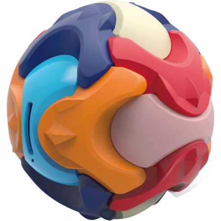 Jucarii, Copii & Bebe - Pusculita Sub Forma de Minge, Flippy, de Construit, se Asambleaza/Dezasambleaza, din Plastic, 16.5x16.5x16.5, Multicolor