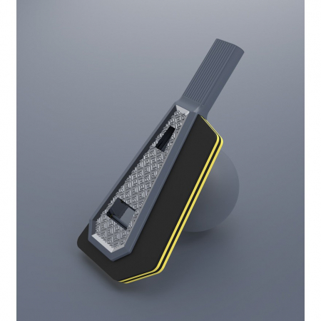 Racleta Auto pentru Zapada cu Doua Capete, Flippy, Universala, Deszapezire Masina, cu Maner, Ergonomica, Detasabila, pentru Geamuri si Caroserie, Usor de Utilizat, 61x12.5 cm, Albastru [10]