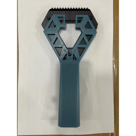 Racleta Auto pentru Zapada cu un Capat, Flippy, Universala, Deszapezire Masina, cu Maner, Ergonomic, Detasabila, pentru Geamuri si Caroserie, Usor de Utilizat, 23.5x4.3 cm, Albastru [1]