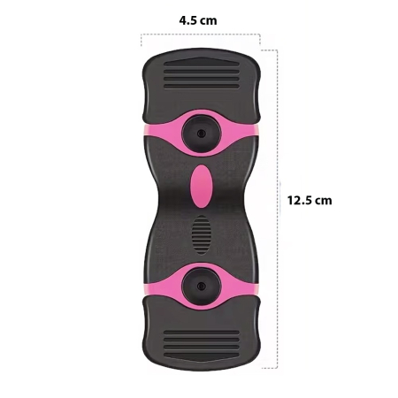 Racleta Multifunctionala pentru Curatare Sticla si Ceramica, Flippy, Design Ergonomic, Maner Anti-alunecare, Include 20 de Lame de Schimb, 12,5 x 4,5 cm, Roz [2]