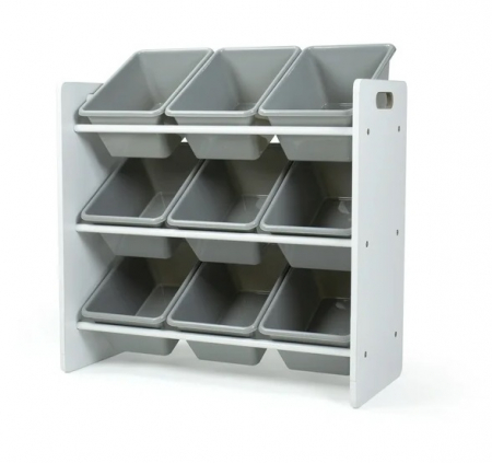 Raft depozitare jucarii cu 9 cosuri incluse, U-grow, 60 x 30 x 60 cm [4]