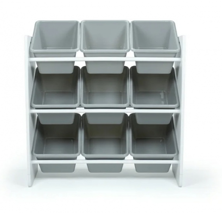 Raft depozitare jucarii cu 9 cosuri incluse, U-grow, 60 x 30 x 60 cm [2]