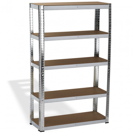 Import - Raft Galvanizat 120Wx45Dx180Hcm pentru depozitare din otel ROTOR