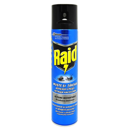 Sub 99 Lei - Raid Insecticid Muste Tantari 400 ml