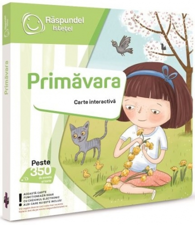 Jucarii, Copii & Bebe - Raspundel Istetel, carte interactiva Primavara