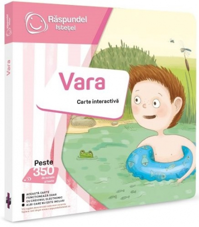 Jucarii, Copii & Bebe - Raspundel Istetel, carte interactiva Vara
