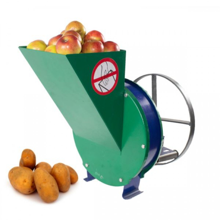 Razatoare fructe Vinita, manuala fulie atasare motor, Cutit inox cu fulie atasare motor, 250 kg/h [1]