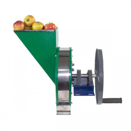 Razatoare fructe manuala, fulie atasare motor, Partial Inox Vinita, 200 kg/h [1]