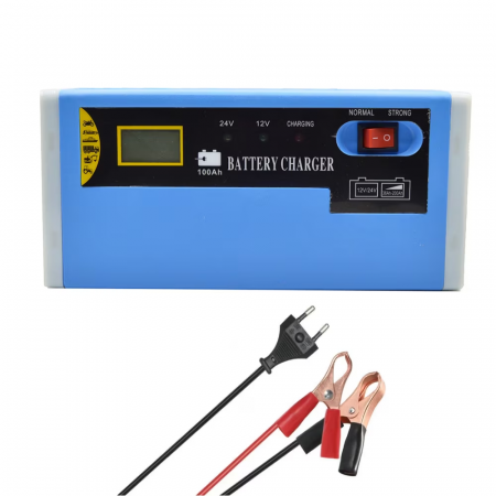 Robot incarcare si redresoare auto - Redresor auto standard 12/24V, 10A, afisaj LED, 200Ah