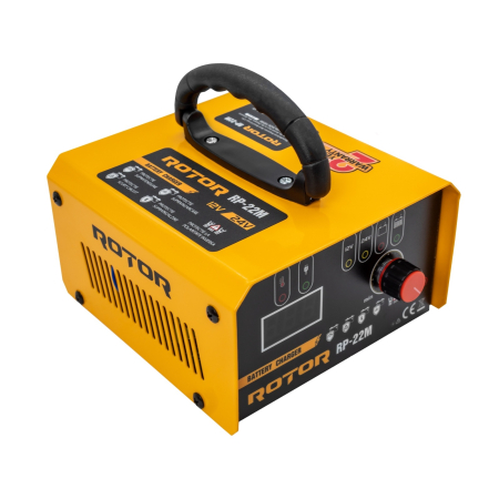 Redresor auto ROTOR RP-22M, 220-240 V, 12/24 V, 20/15 A, pentru baterii pana la 400 Ah [1]