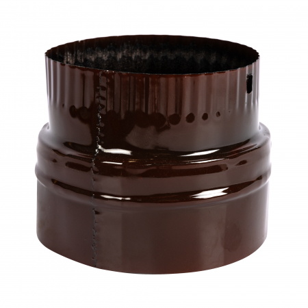 Reductie burlan pentru soba, 120mm, ø130mm, Maro [0]