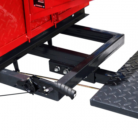 Remorci - Remorca motocultor Rotakt REM600, capacitate maxim 500 kg, basculabila