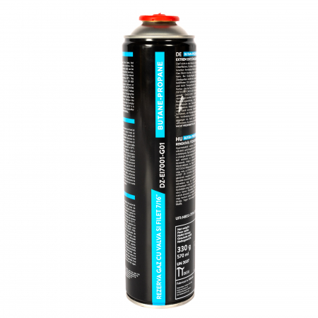Rezerva gaz Detoolz 330g cu valva si filet 7/16" [1]